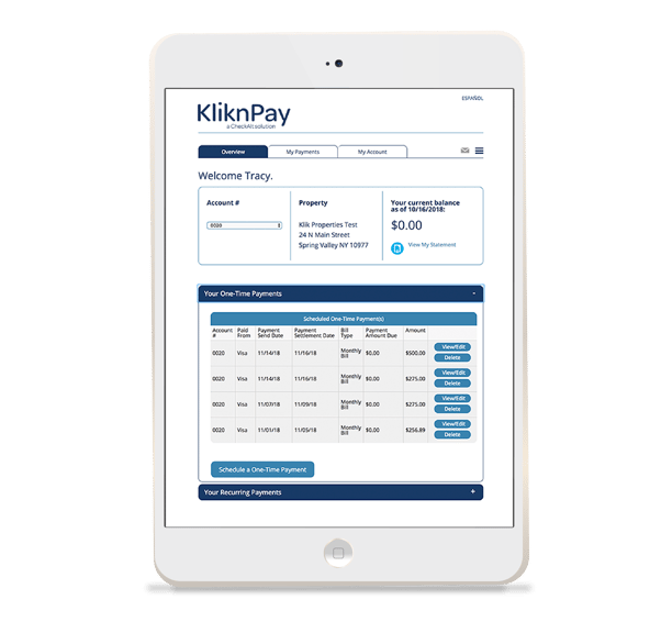 Electronic Bill Presentment & Payment CheckAlt's Online Payments