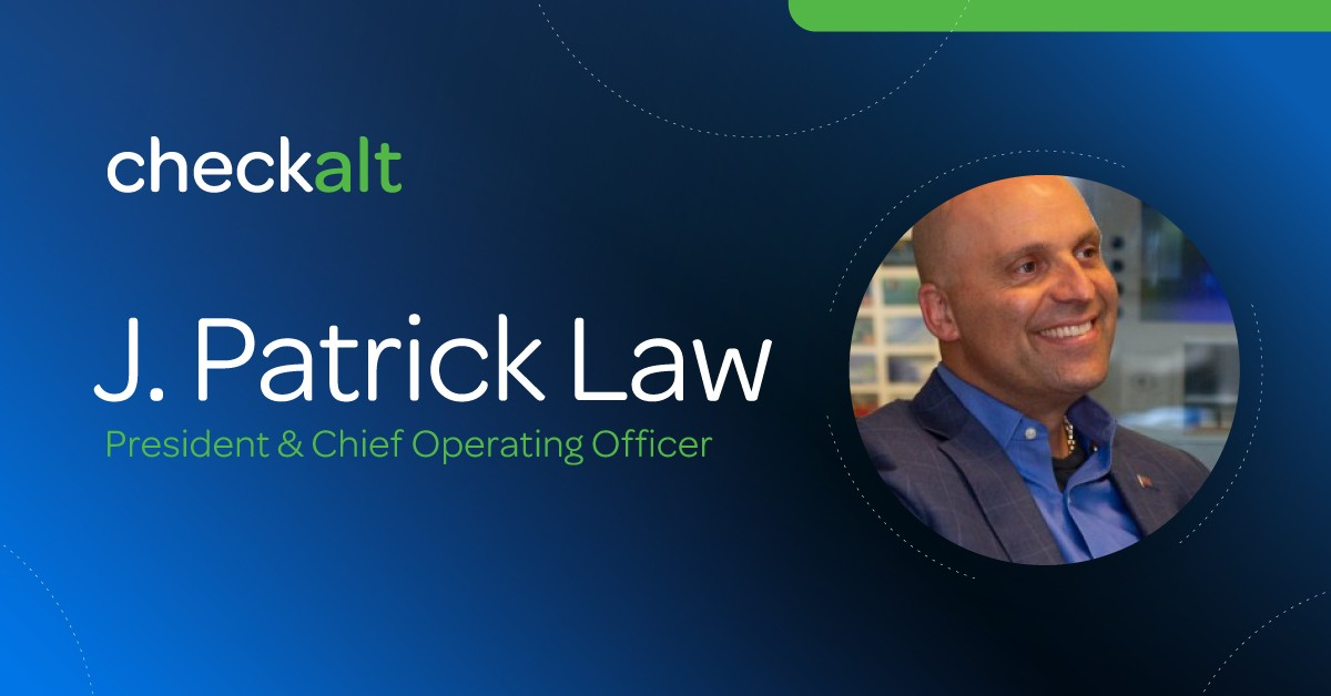 CheckAlt Promotes J. Patrick Law to President Amid Strategic Growth Acceleration