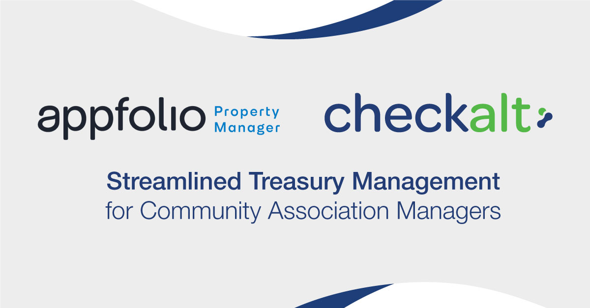 Simplifying Check, Electronic Payment Reconciliation for Community Association Managers