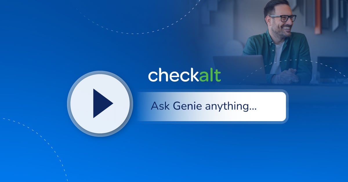 Unlocking AI at CheckAlt: How Genie is Transforming Operations and Client Support
